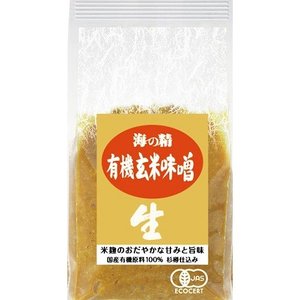 【3個セット】海の精 国産有機玄米味噌　1kg