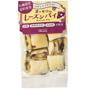 【送料一律540円】【6袋セット】オーサワのレーズンパイ　60g