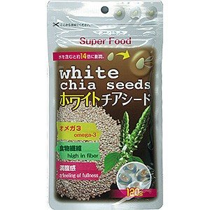 【送料一律200円】ホワイトチアシード　120g　コーワリミテッド