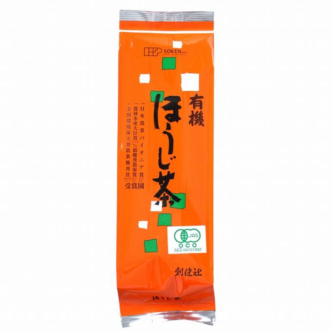 楽天株式会社　ジャパンフーズ【送料一律490円】有機ほうじ茶　150g　創健社