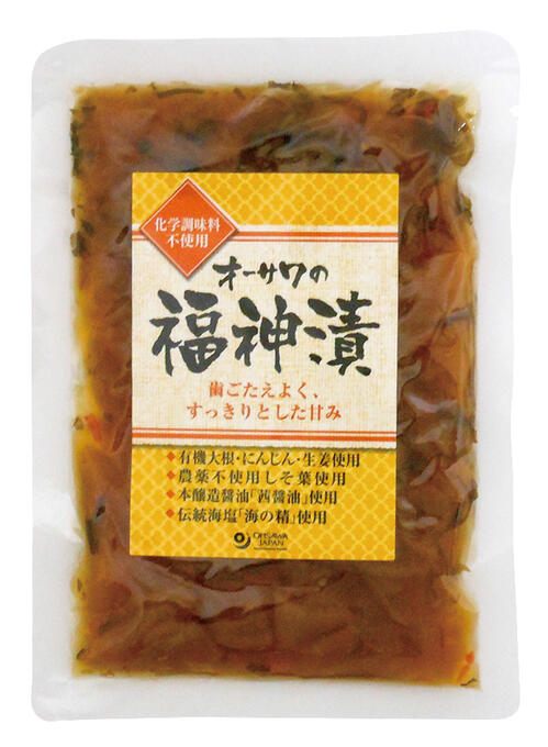 【送料一律200円】オーサワの福神漬　120g