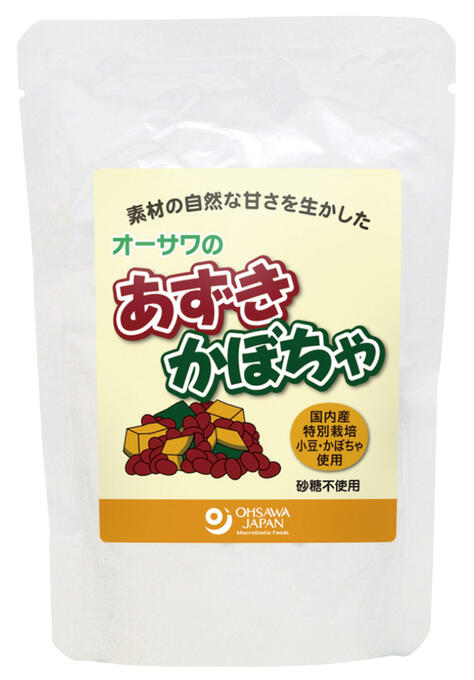 【送料一律200円】オーサワのあずきかぼちゃ　180g