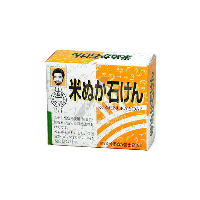 楽天株式会社　ジャパンフーズ【送料無料】 【20個セット】 健康フーズ 米ぬか石鹸　80g[こめぬか せっけん]