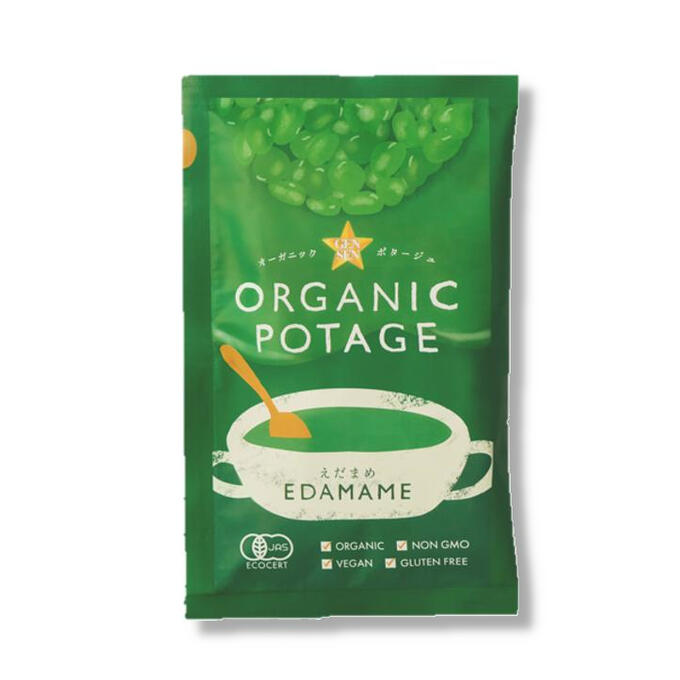 ORGANIC　POTAGE　えだまめ　17g×12袋入（コスモス食品）