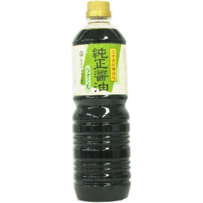 純正醤油　淡口　ペットボトル　1L（丸島醤油）