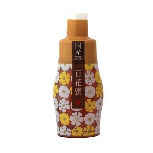 【送料一律540円】スクイーズ　国産百花蜜　115g（金市商店）