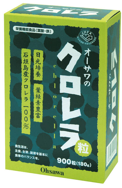 【送料一律540円】オーサワのクロレラ粒(石垣島産) 900粒【B】 1