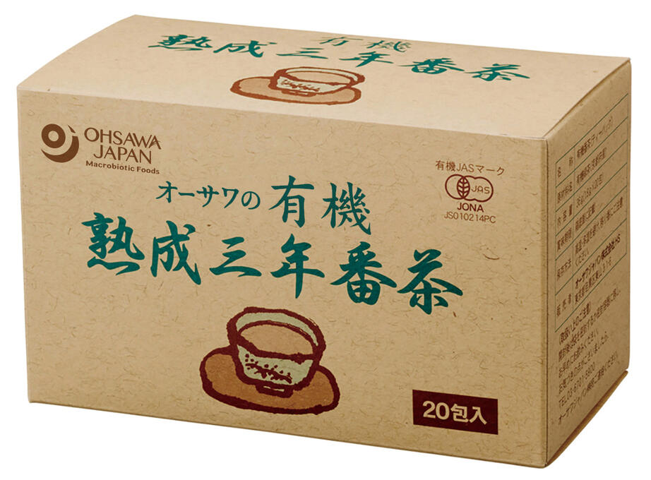 オーサワ 有機熟成三年番茶 36g(1.8g×