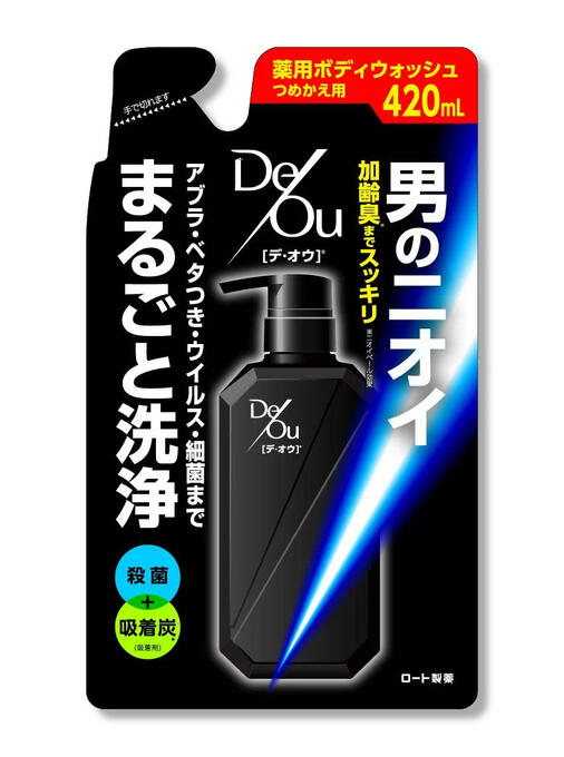 【送料一律540円】デ・オウ 薬用クレンジングウォッシュ 詰替え 420ml(ロート製薬)