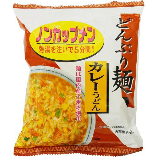 【送料一律540円】どんぶり麺 カレーうどん 86.8g×24袋(トーエー食品)