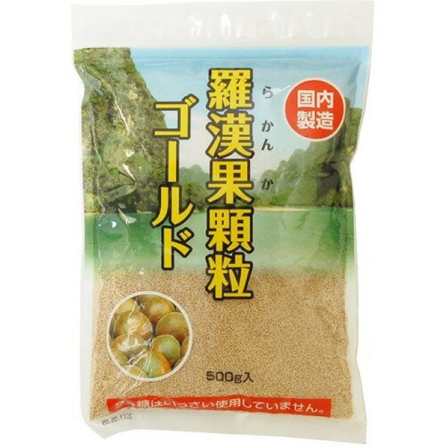【送料一律540円】羅漢果顆粒ゴールド　500g（環境科学）