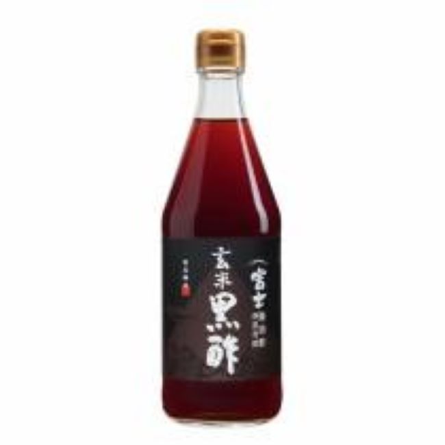 ミツカン 純玄米黒酢 500ml×6本(1ケース)【送料無料※一部地域は除く】