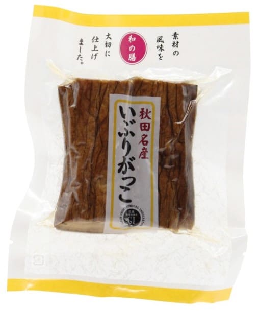 商品名 秋田名産いぶりがっこ 原材料 大根（国産）〔漬け原材料〕、砂糖（甜菜含蜜糖）、米ぬか、食塩（天日塩）、米酢 メーカー 株式会社マルアイ食品 内容量 100g 区分 日本/食品 広告文責 株式会社ジャパンフーズ 0166-61-8800