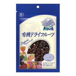 【送料一律540円】有機栽培　レーズン　120g（ノヴァ）