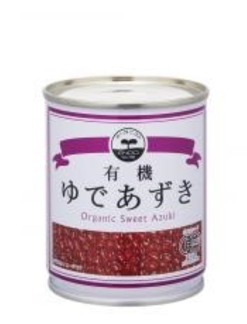 【送料一律540円】オーガニックゆであずき 250g×6缶セット(遠藤製餡)
