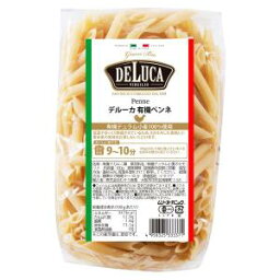 【送料一律540円】DeLuca　オーガニックパスタ　ペンネ　500g×12袋セット（むそう商事）