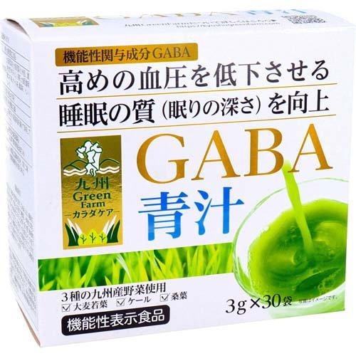 商品名 九州GreenFarm　カラダケアGABA青汁 内容量 3g×30包 原材料 大麦若葉末(大麦若葉(九州産))、難消化性デキストリン、抹茶、大麦乳酸発酵エキス末、ケール末、桑葉末/トレハロース 広告文責 株式会社ジャパンフーズ 01...