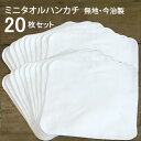 送料無料 ミニタオルハンカチ20×20cm【無地 今治製】白20枚セットミニタオルハンカチ ミニタオル 今治タオル ハンカチ タオルハンカチ ミニタオル 無地 保育園 おしぼり タオルハンカチ セット 幼稚園 今治 20 20 綿 白 20×20【送料無料】