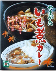 やまがた いも煮カレー220g 10個セット 沖縄・離島への発送は不可 【全国こだわりご当地カレー】山形名物 いも煮の具財を使用した まかない料理・いも煮カレー