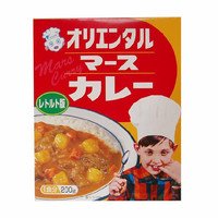 オリエンタルマースカレー レトルト版　200g×20箱セット（沖縄・離島への発送は不可） 昭和37年発売のロングセラー「マースカレー」のレトルト版です。