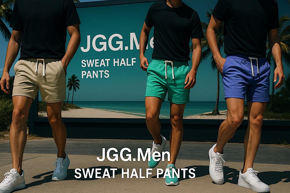 JGG.Men　ジェギングメン　ハーフパンツ　ショートパンツ　スウェットハーフパンツ...