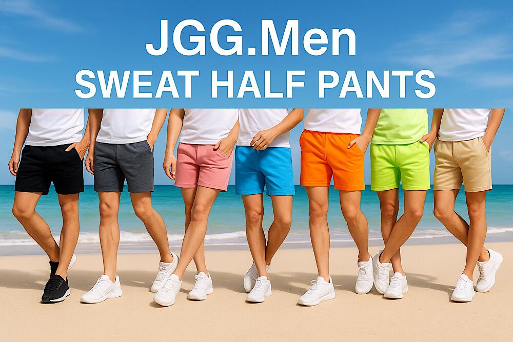 JGG.Men　ジェギングメン　ハーフパンツ　ショートパンツ　スウェットハーフパンツ...
