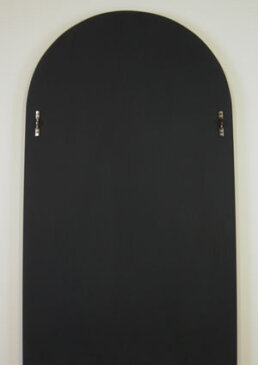 姿見ミラー 姿見鏡【JHAデザインミラー】 カラー3 【飛散防止・壁掛け用】半円W400×H1200(面取り) ESC-40X120MF-C3 フレームレスミラー ノンフレーム 玄関 全身鏡 全身ミラー おしゃれ 店舗 シンプル エッチング 花柄 まる 丸型 円形