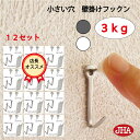 耐荷重3kg JHA【12セット(24個入り)】壁掛け フック 賃貸 目立たない 強力 石膏ボード 仕上がり綺麗 (壁掛け フックン)F-30K12 画びょう ...