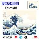 【クーポンあり】JHA 絵画 インテリア 額入り 額絵 浮世絵 葛飾北斎 富嶽三十六景「神奈川沖浪裏」高品質複製画 W420×H340 NK0-FU-1S (代...