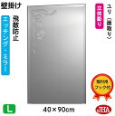 JHA 鏡 壁掛け おしゃれ ミラー 壁掛け鏡 ウォールミラー(デザインミラー) ユリ(飛散防止・壁掛け用)W400×H900(面取り) EM-40X90MF-...