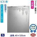 JHA 姿見 鏡 おしゃれ 姿見ミラー 姿見鏡(デザインミラー)ブドウ W400×H1200(面取り)(ビス用)EM-40X120Mb-B 防湿 鏡 ミラー フ...