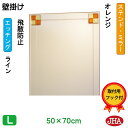 JHA 鏡 ミラー 壁掛け鏡 ウォールミラー(デザインミラー) ステンド(オレンジ) W500×H700(飛散防止・壁掛け用) (完全防湿) EM-50X70T...