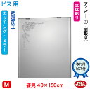 JHA 姿見 鏡 おしゃれ 姿見ミラー 姿見鏡(デザインミラー)アイビー1 W400×H1500(面取り)(ビス用)EM-40X150Mb-V1 防湿 ミラー ...