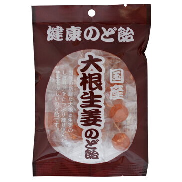 メール便対応 国産 大根生姜のど飴 105g のどあめ しょうが