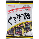 黒酢飴の特徴 黒酢は、鹿児島県桜島の麓で米、こうじ、自然の湧き水を原料にじっくり天然醸造されたつぼ造りの米酢です。 黒酢のまろやかでコクのある風味を生かしたヘルシーで味わい深いキャンディー。口中をサッパリさせたい時、体をスッキリさせたい時な...