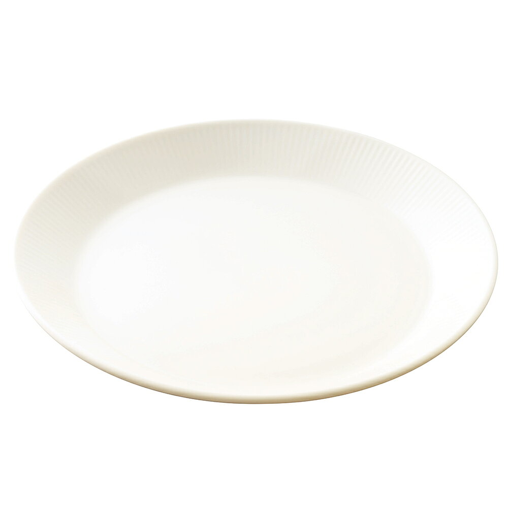 Rakuten - 森修焼 110 ストライププレート(日本製 電子レンジ対応 食洗機対応 遠赤外線効果 陶器 天然石 安心 安全 ランチプレート 無地 シンプル ギフト プレゼント)