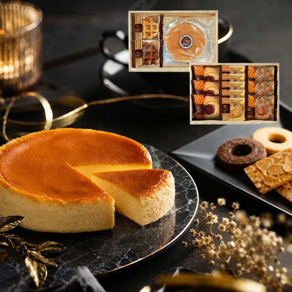 ●チーズケーキ、ロシアケーキ（ブルーベリーサン×3、チョコアーモンド×3）、ナッツとチョコのざっくりクッキー×5、ワッフル（プレーン、チョコ）●箱195×275×86mm（日本製）●賞味期限/60日（製造日より）※箱サイズ・商品スペックをよくご確認くださいませ。内祝い 祝返し 出産祝返し 出産祝い返し お祝い返し 出産祝いのお返し お返し お礼 引き出物引出物 ギフト 御祝 御礼 贈り物 贈答品 記念品 景品 プレゼント ご挨拶 御挨拶 御中元 お中元暑中御見舞い 残暑見舞い 御歳暮 お歳暮などとしてご利用出来ます。AVERL GIFT