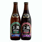 有機麦芽100%の上馬ビール500ml2本セット ヘレス・デュンケル各1本 地ビール ギフトセット 飲み比べ クラフトビール 退職祝い 就職祝い 詰め合わせ オーガニック ビール ギフトボックス プレゼント お歳暮 お誕生日 手土産