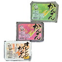 株式会社 麩じんの『かんてん　詰め合せ』緑・赤・オレンジの3種×各2個入【クール冷蔵便】新潟産。食物繊維たっぷり。寒天。色寒天。かくてん。