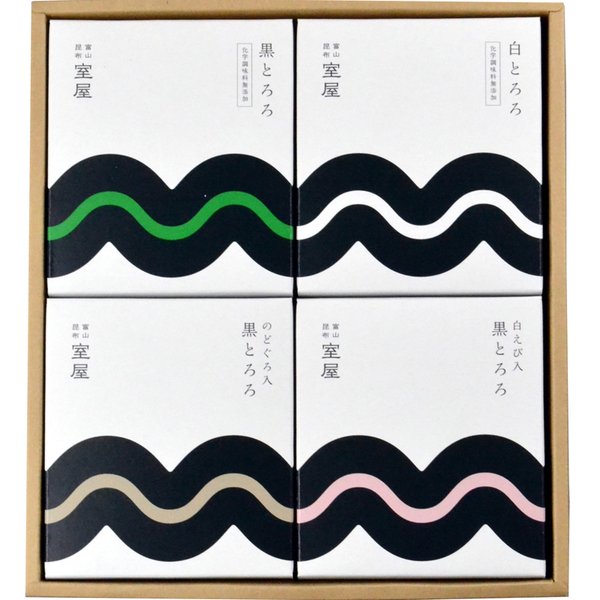 お歳暮 ギフト あいの風ギフト T-20 化粧箱入 メーカー直送 とろろ昆布 しろえび のどぐろ ふりかけ 富山 室屋