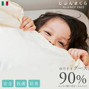 \SS限定クーポン/【グランシリーズ】羽毛布団 シングルロング シングル イタリアンホワイトグース90% ヨーロピアンダウン 抗菌 防臭 防ダニ 日本製 150×210 圧縮梱包 COMO デオドラント【モリーナ】