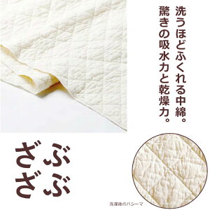 驚きの吸水力と乾燥力