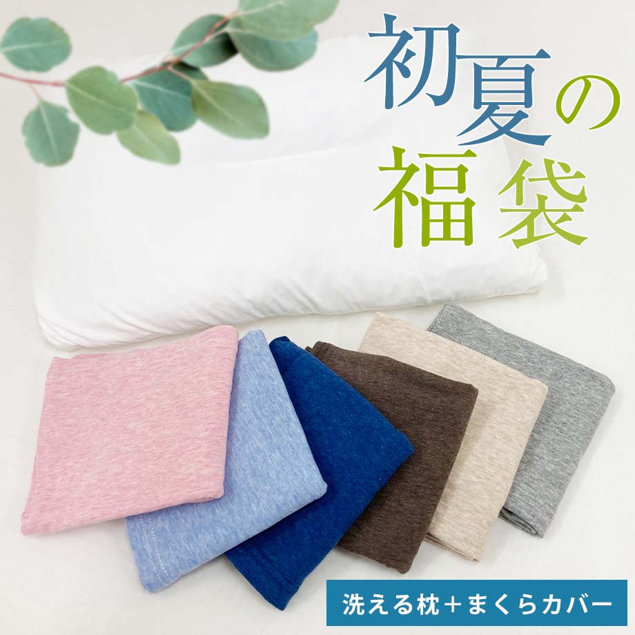 【初夏の福袋】★ 枕 まくら マクラ ピロー 寝具 寝返り パイプ枕 パイプまくら 枕カバー付 まくらカバー ピローケース のびのび 小さい 洗える 洗える枕 ウォッシャブル ウォッシャブルピロー 福袋 2024 ハッピーバッグ