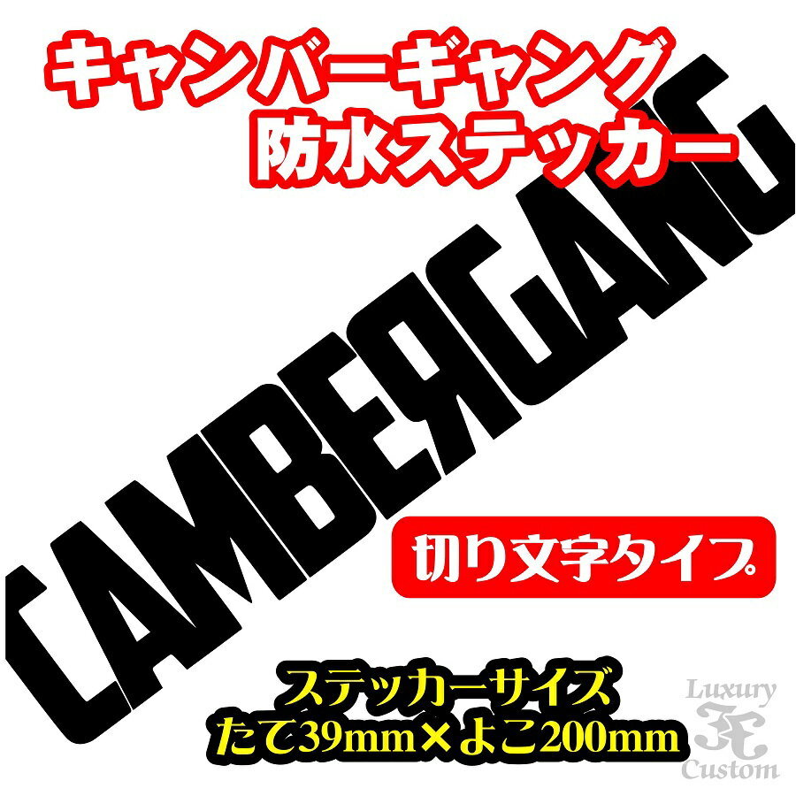 CAMBER GANG ɿ她ƥåCAMBERGANGۡڥС󥰡