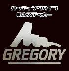 ■GREGORYステッカー■縦10cm横15cm■カッティング防水ステッカー■全16色選択■グレゴリー テント アウトドア キャンプ ギア トレッキング