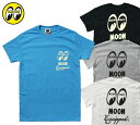 ムーンアイズ Tシャツ メンズ 半袖 アメカジ おしゃれ かっこいい かわいい ホットロッド レーシング モーター MOONEYES MOON Equipped Logo ＿TS-MQT122-MON