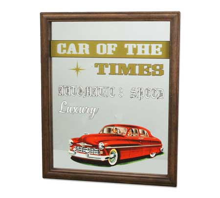 パブミラー アメリカン おしゃれ アメ車 かっこいい レトロ ビンテージ インテリア 壁掛け 飾り アメリ..