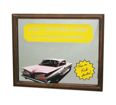 パブミラー アメリカン おしゃれ アメ車 かっこいい レトロ ビンテージ インテリア 壁掛け 飾り アメリ..