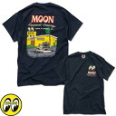 ムーンアイズ Tシャツ メンズ 半袖 アメカジ おしゃれ かっこいい かわいい 車 バイク ホットロッド レーシング モーター MOONEYES MOON Equipment Company 【メール便OK】_TS-MQT180BK-MON