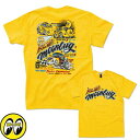ムーンアイズ Tシャツ メンズ 半袖 アメカジ おしゃれ かっこいい かわいい 車 バイク ホットロッド レーシング モーター VW ワーゲン ビートル MOONEYES MOON Bug 【メール便OK】_TS-TM268YE-MON